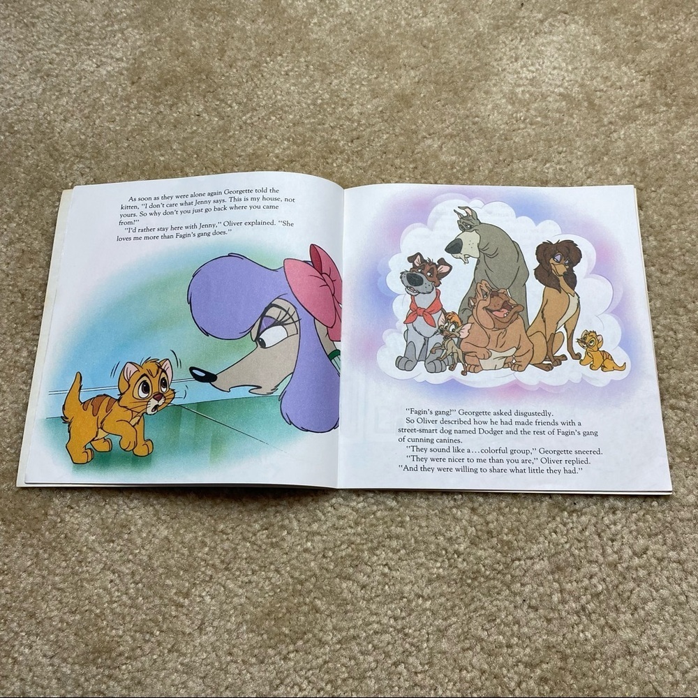 BOGO Vintage Walt Disney Pictures Oliver & Company "The More the Merrier" 1988 - Picture 3 of 4